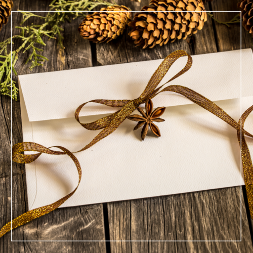 Gutschein zu Weihnachten verschenken